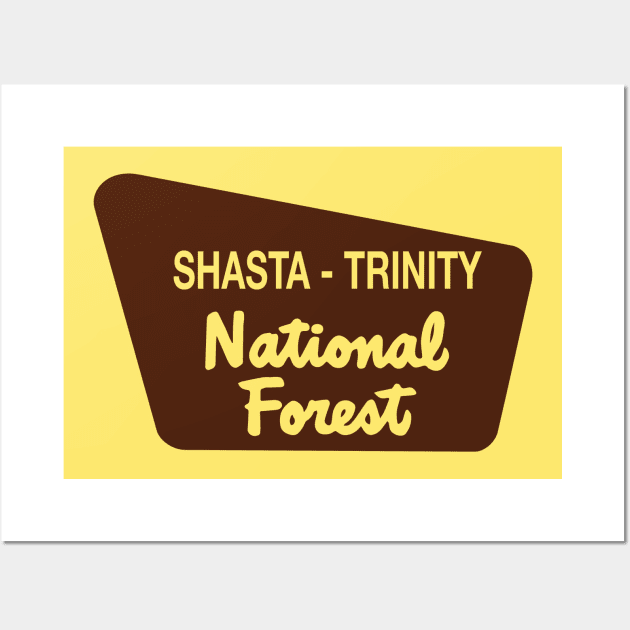 Shasta - Trinity National Forest Wall Art by nylebuss